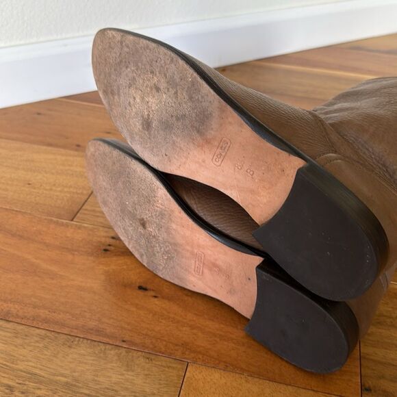 Coach pebbled leather boots - Picture 6 of 7